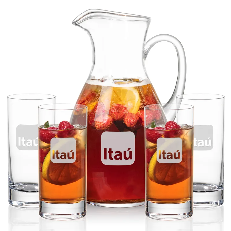 Beverage Set, Dresden Beverage Set, Set of 5