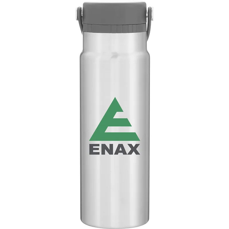 25 oz h2go Realm Water Bottle (Stainless)