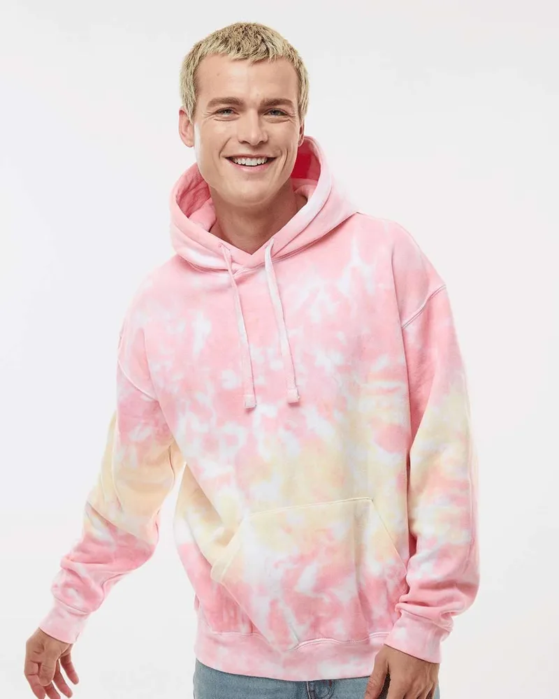 COLORTONE® Unisex Tie-Dyed Hooded Sweatshirt view 2