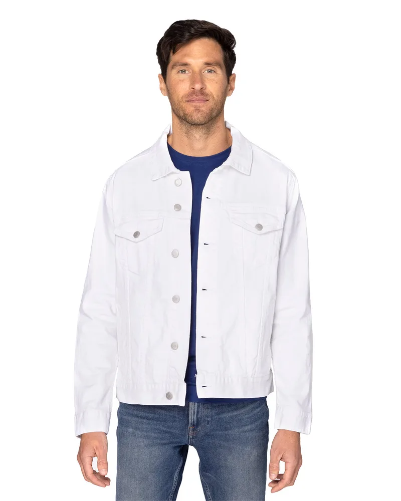 THREADFAST Unisex Denim Jacket view 4