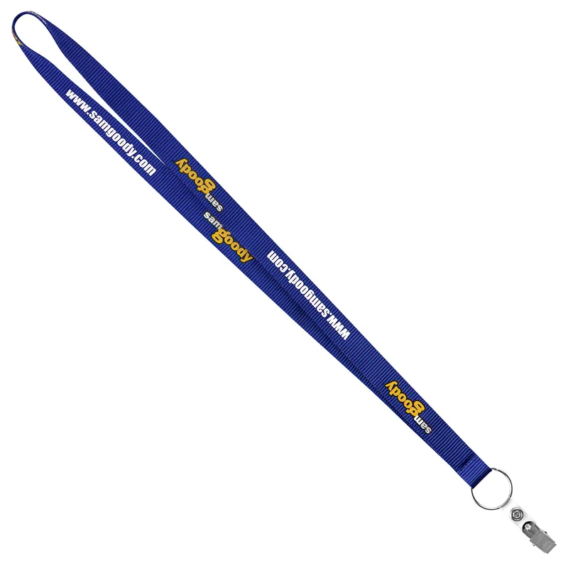 3/4" Recycled Screen Printed Lanyard (QuickShip) 18-24 Days view 7