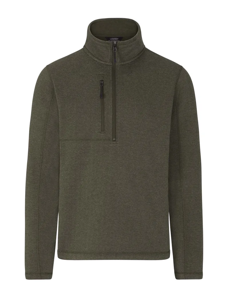 Olive Herringbone