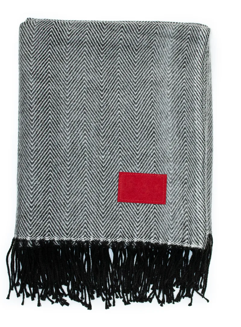 Herringbone Throw (Laser Patch) view 2