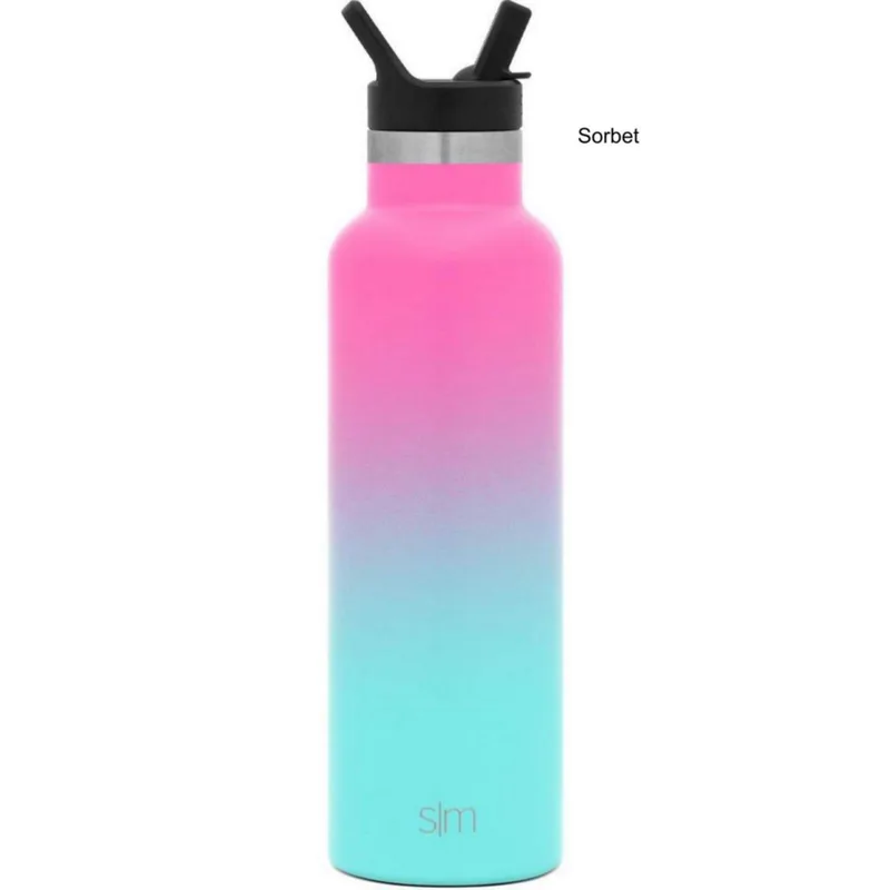 20 oz Simple Modern® Stainless Steel Insulated Ascent Water Bottle w/ Straw Lid view 6