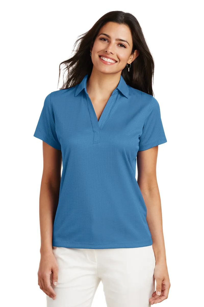 Port Authority® Women's Performance Fine Jacquard Polo. view 5