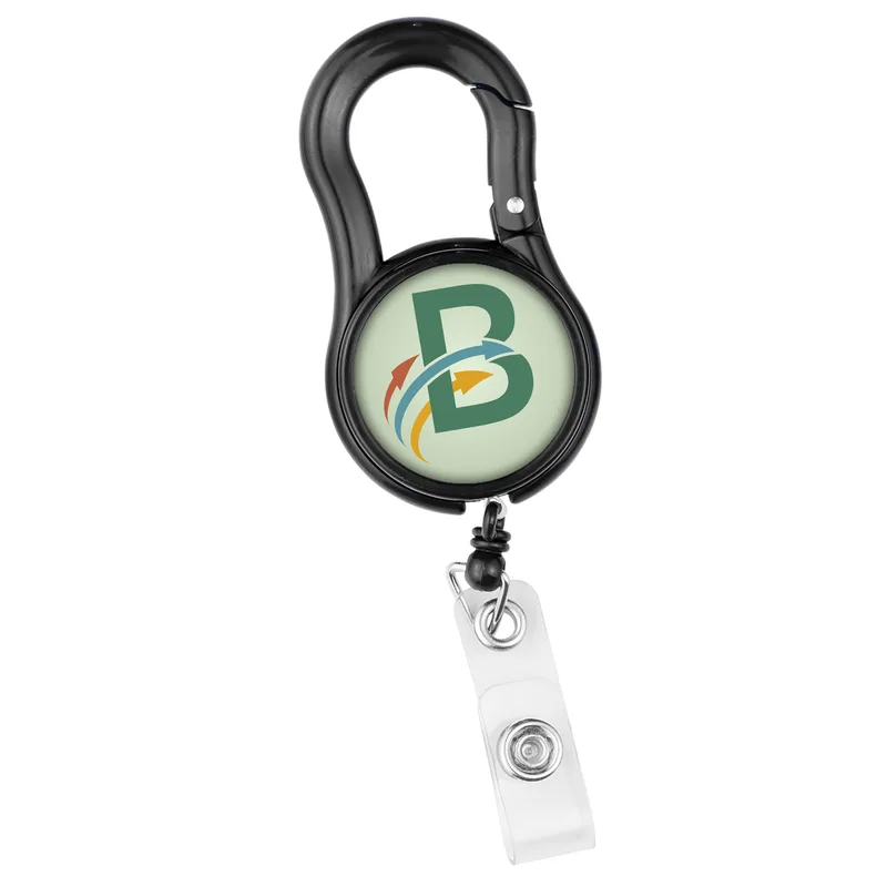 Carabiner Tape Measure Retractable Badge Reel view 4