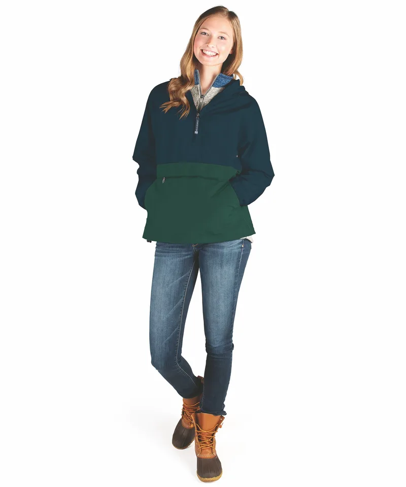 Navy Blue/Forest Green Blank Front