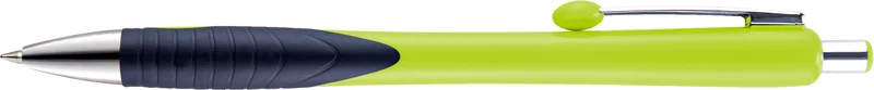 Lime Green/Black/Silver Blank Side View