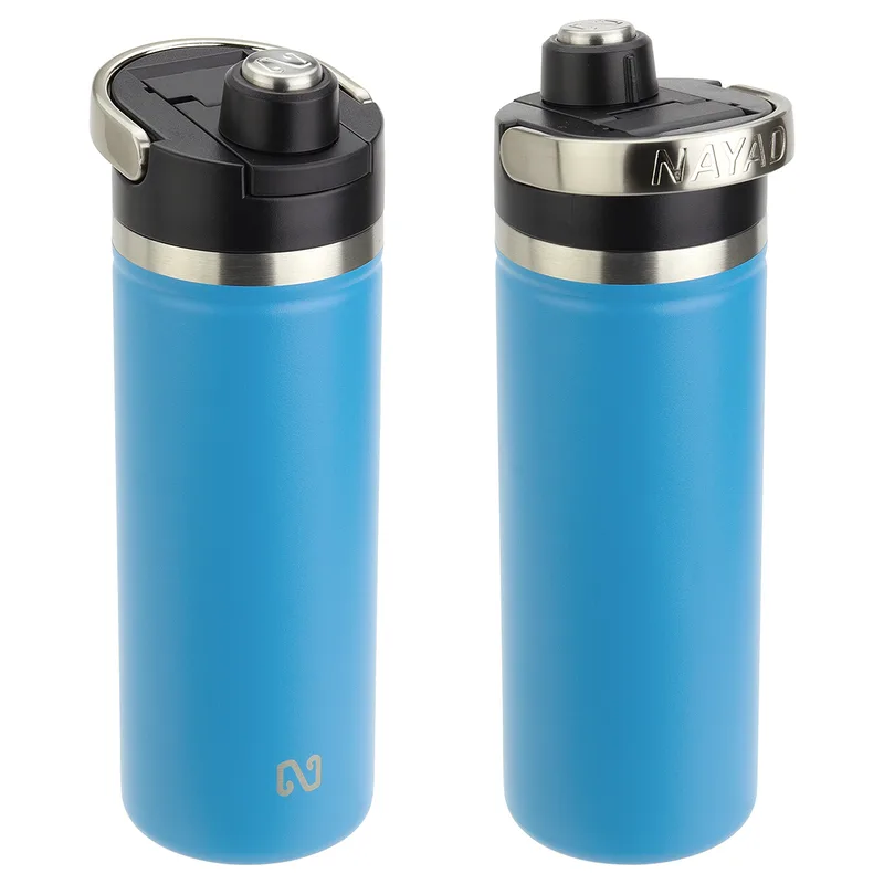 NAYAD® Traveler 18 oz Stainless Double-wall Bottle with Twist-Top Spout view 6