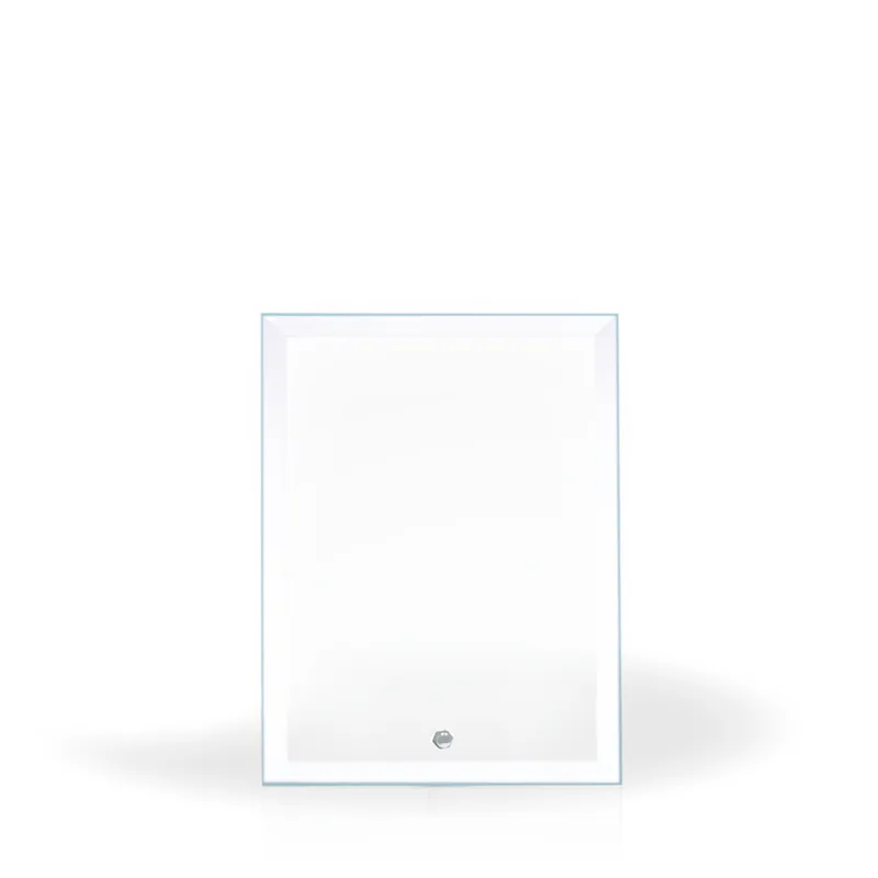 Nico Beveled 5x7 Glass Award view 2
