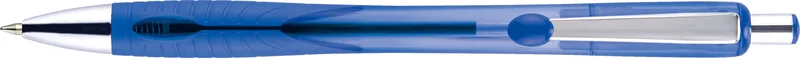 Translucent Blue/Silver Blank Clip View