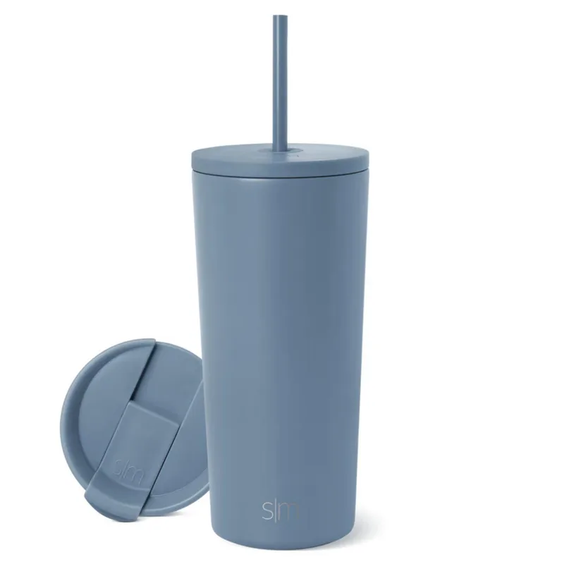 16 oz Simple Modern® Stainless Steel Insulated Classic Tumbler w/ Straw Lid view 5