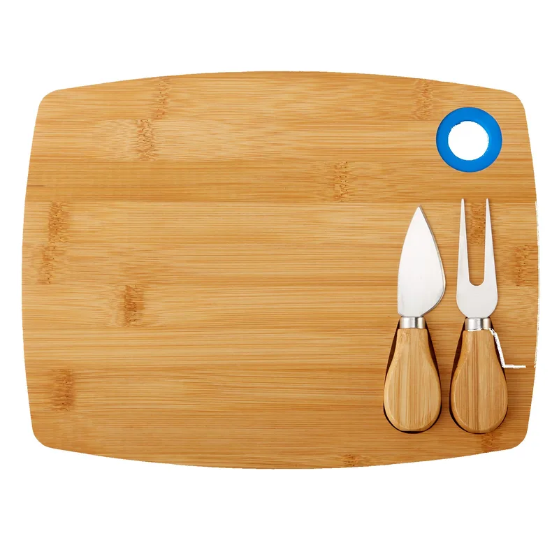 Bamboo Brown/Silver/Royal Blue