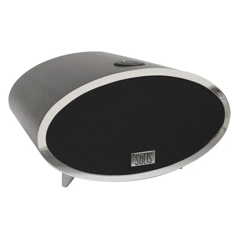SOLIS Bluetooth/Wi-Fi Wireless Round Stereo Smart Speaker w/Chromecast Built-In