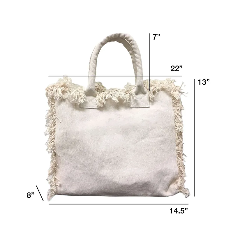 Jamie Tote with Embroidery view 3