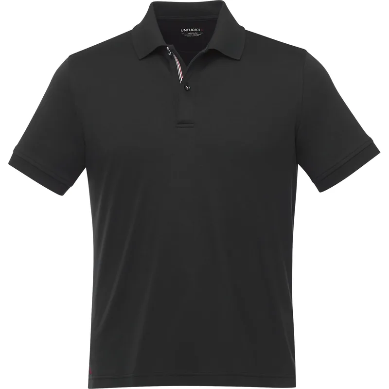 Men's UNTUCKit Damaschino Wrinkle-Free Short Sleeve Polo view 2
