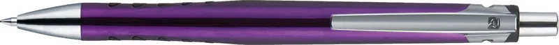 Metallic Purple/Silver/Black Blank Clip View