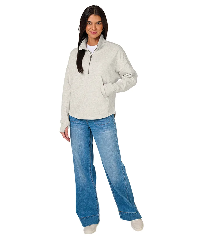 Women's Willow Half Zip Sweatshirt view 5