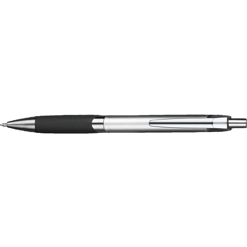 Silver/Black Blank Front View