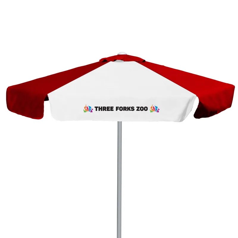 7' E-Z Glide Market Umbrella Kit With Valance (1 Imprint) view 6