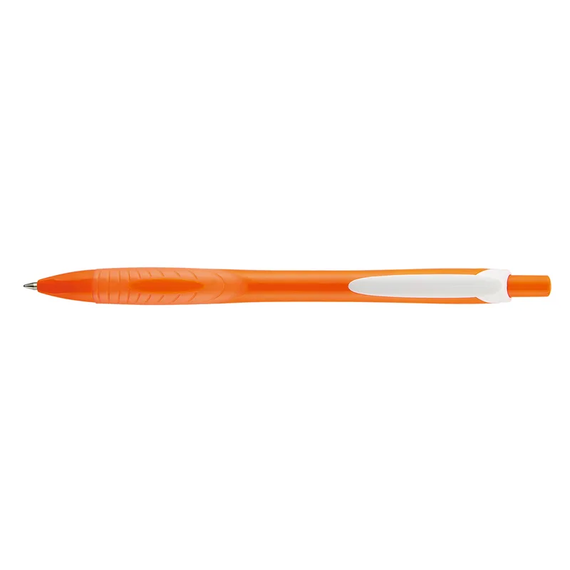 Orange/White Blank Front View