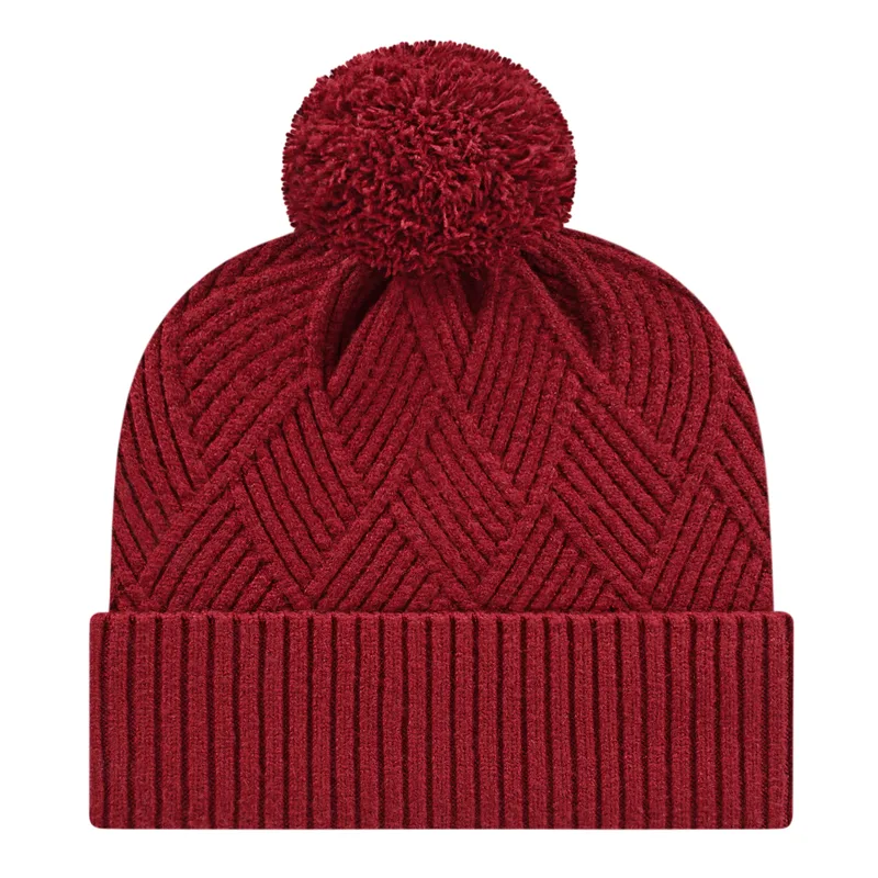 Premium Diagonal Weave Knit Cap With Cuff view 2