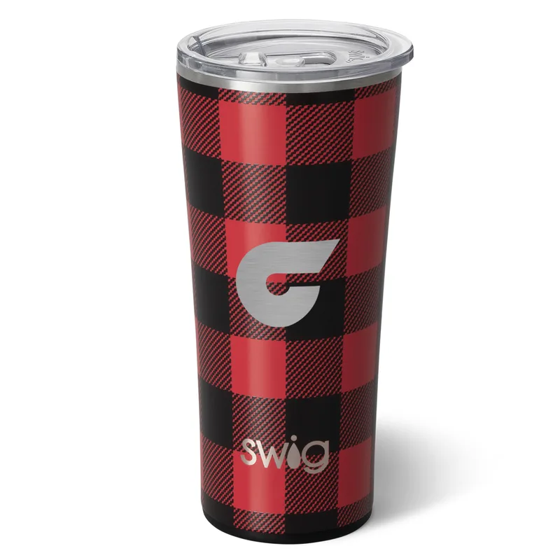 22 Oz. Swig Life™ Buffalo Plaid Stainless Steel Tumbler view 2
