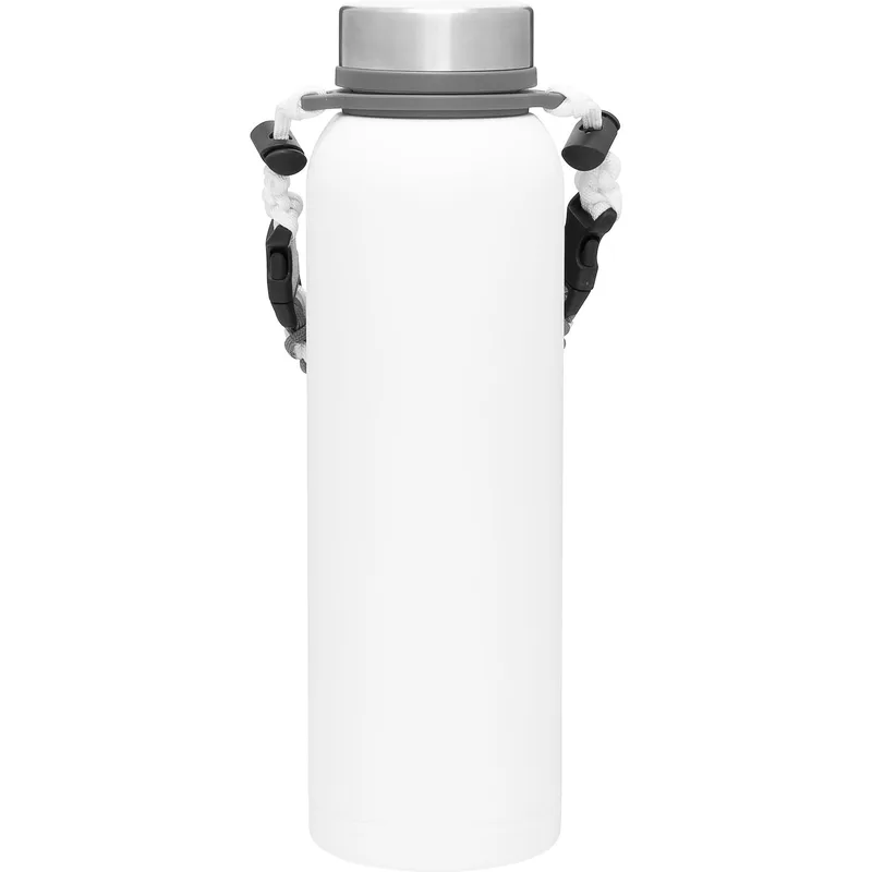 32 oz h2go Pine Water Bottle (Matte White) view 2