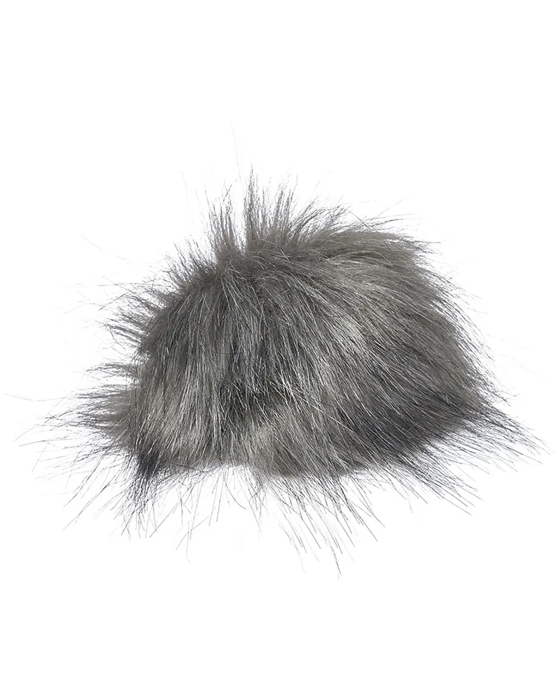 Grey Faux Fur