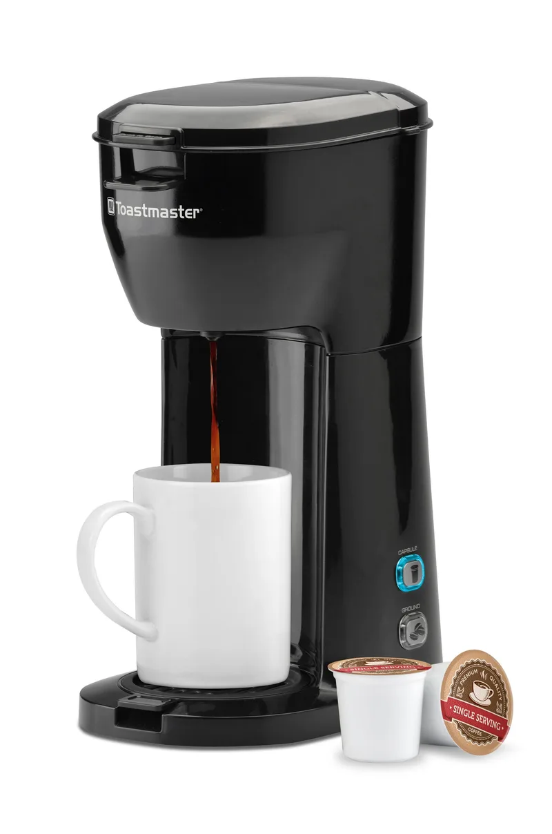 Toastmaster Dual Brew Single Serve Coffeemaker