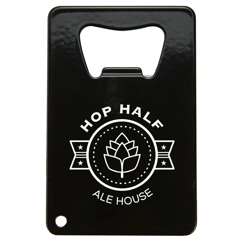 Stainless Steel Credit Card Bottle Opener view 4