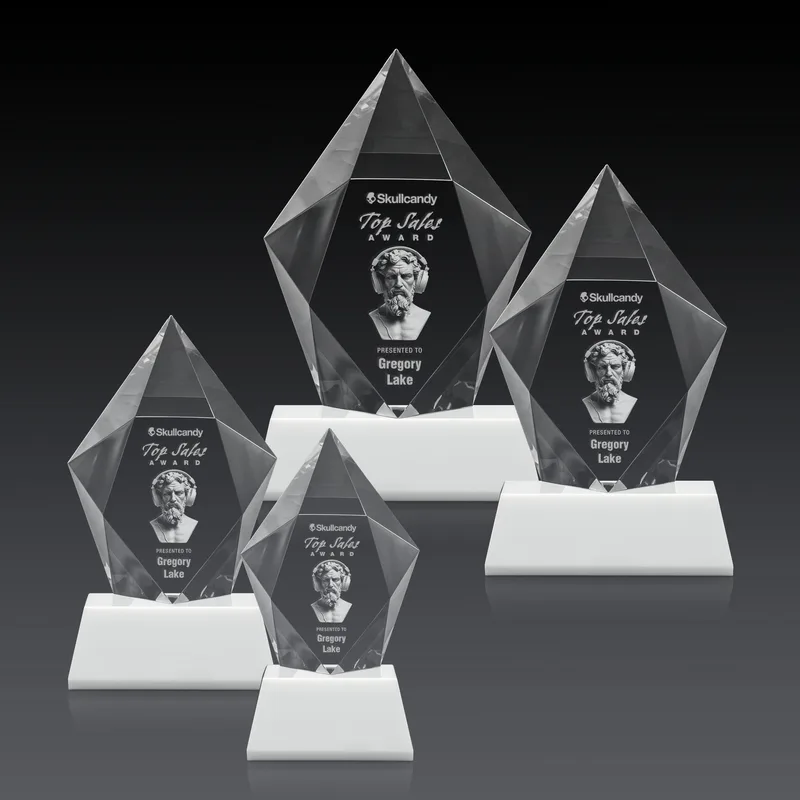 3D Etching, White