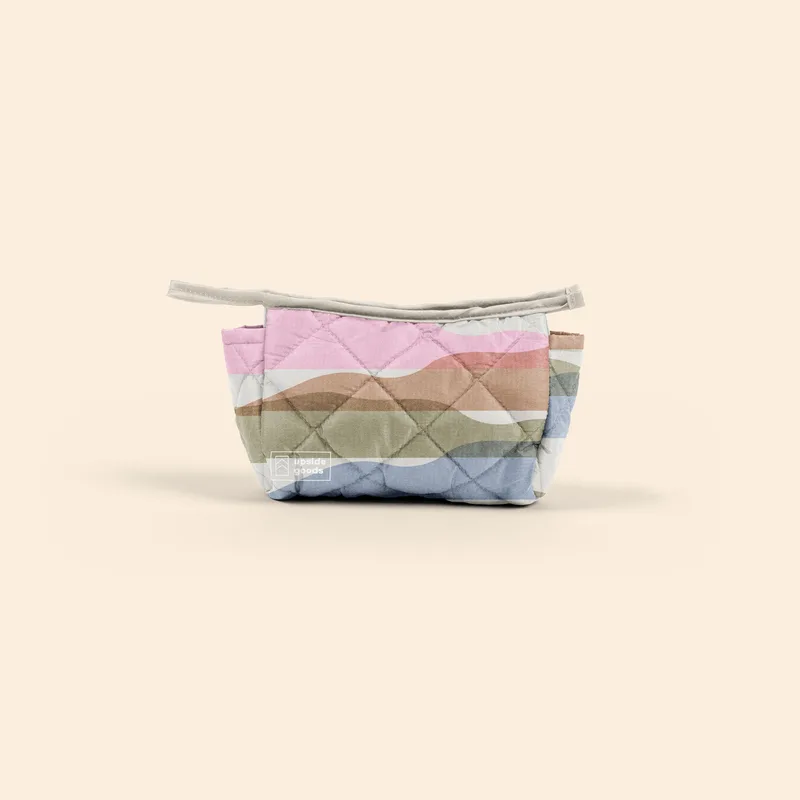 Color Clouds Pink/White/Green/Blue Logo Front