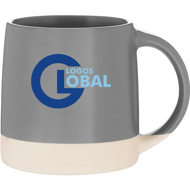 12 oz Magnolia Ceramic Mug (Storm Gray)