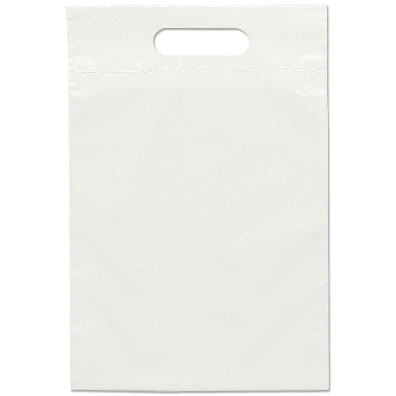 Eco Die Cut Handle Bag - Dynamic Color (9 1/2" x 14") view 2