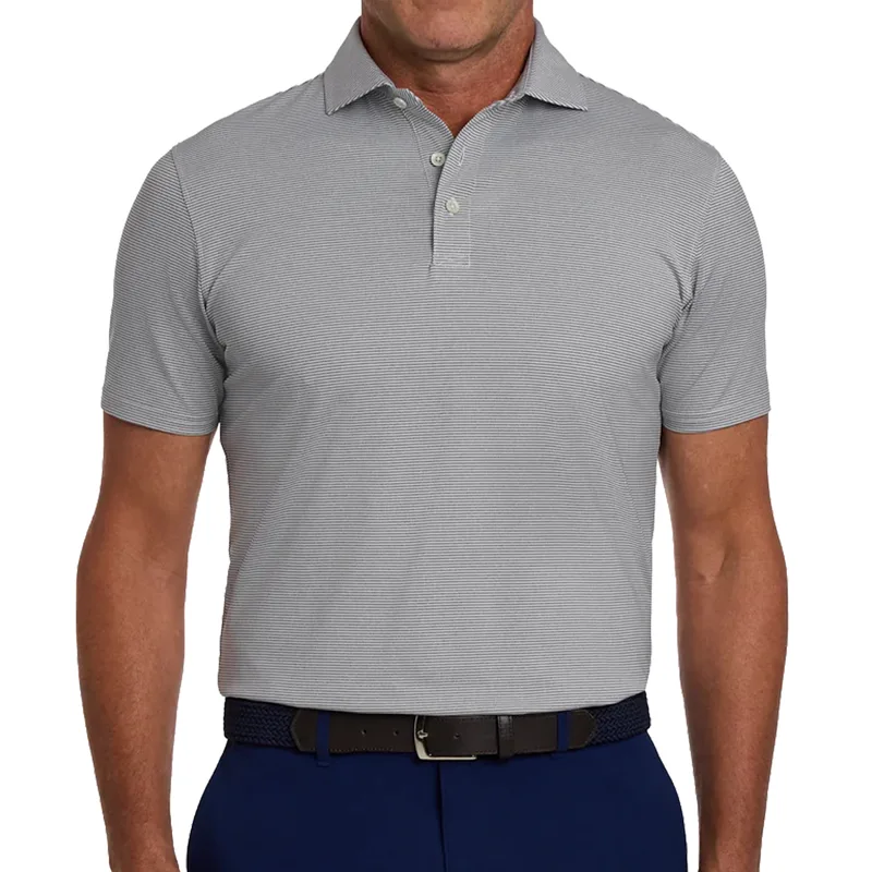 Holderness & Bourne® The Perkins Men's UPF 50+ Polo Shirt view 5