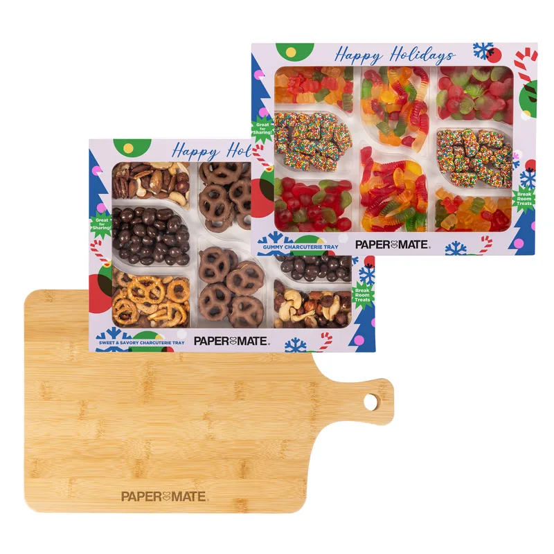 Gummy & Sweet and Savory Charcuterie Trays with Wood Board view 4