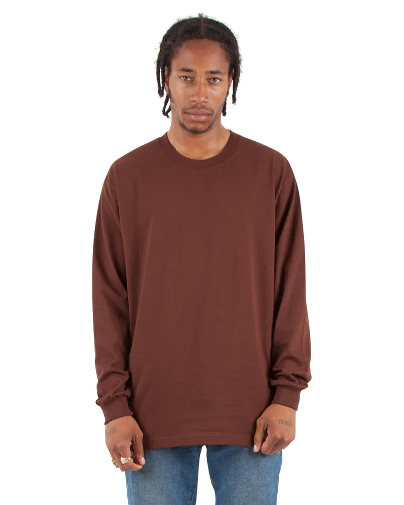 SHAKA WEAR Men's Tall Max Heavyweight Long-Sleeve T-Shirt view 2