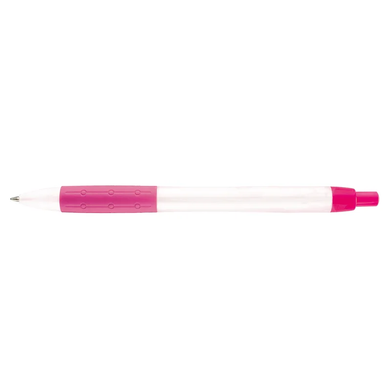 Translucent Pearl White/Pink Blank Back View