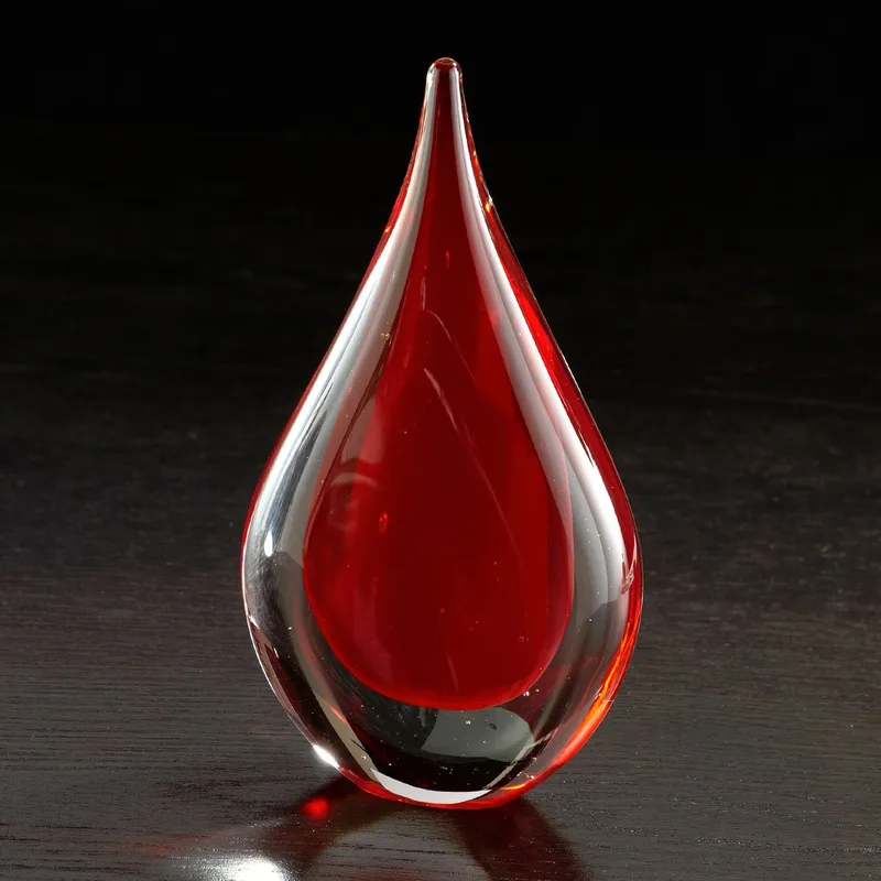 Fusion Art Glass Award w/ Black Base view 7