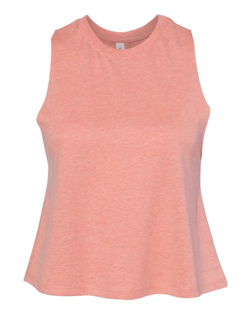 Bella+Canvas® Women's Racerback Cropped Tank Top view 7