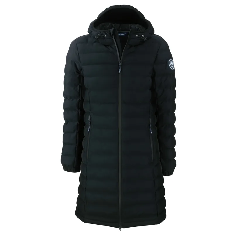 Cutter & Buck Mission Ridge Repreve Eco Insulated Womens Long Puffer Jacket view 2