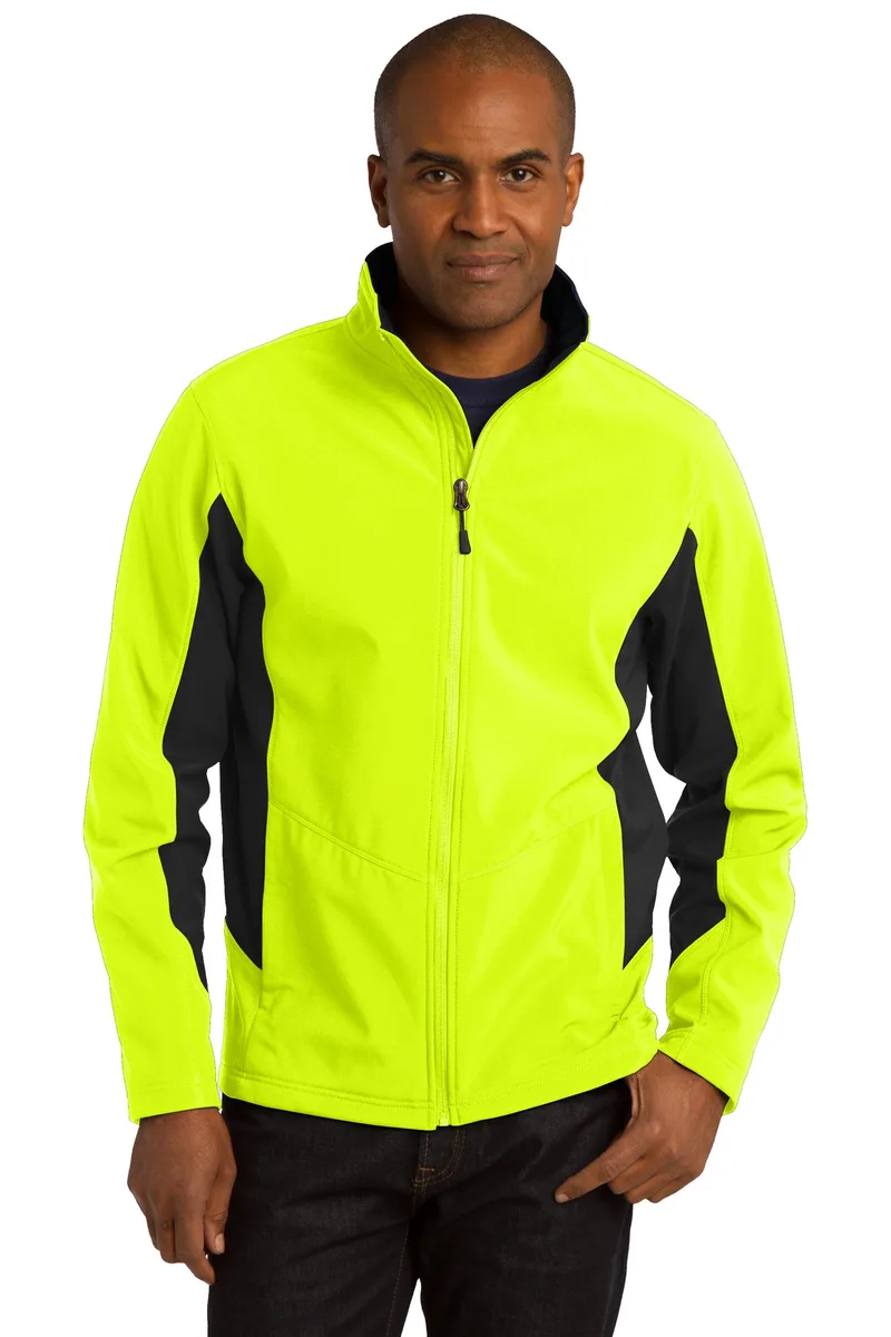 Port Authority® Core Colorblock Soft Shell Jacket. view 4
