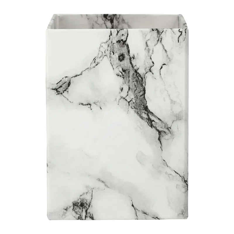4 Piece Faux Marble Desktop Set view 2