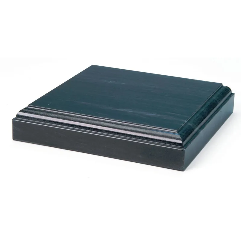 Medium Beveled Black Marble Base view 2