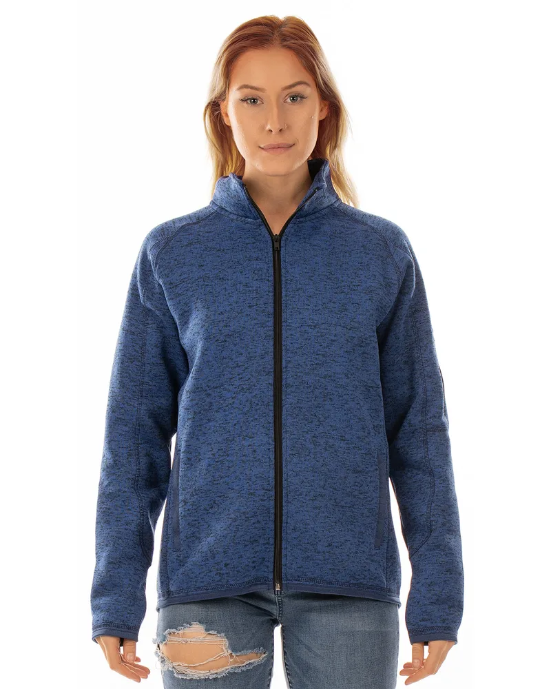 Burnside Ladies' Sweater Knit Jacket view 5