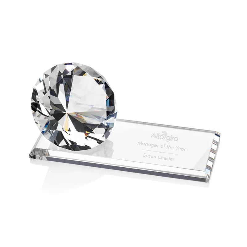 DIamond, 6" x 3"