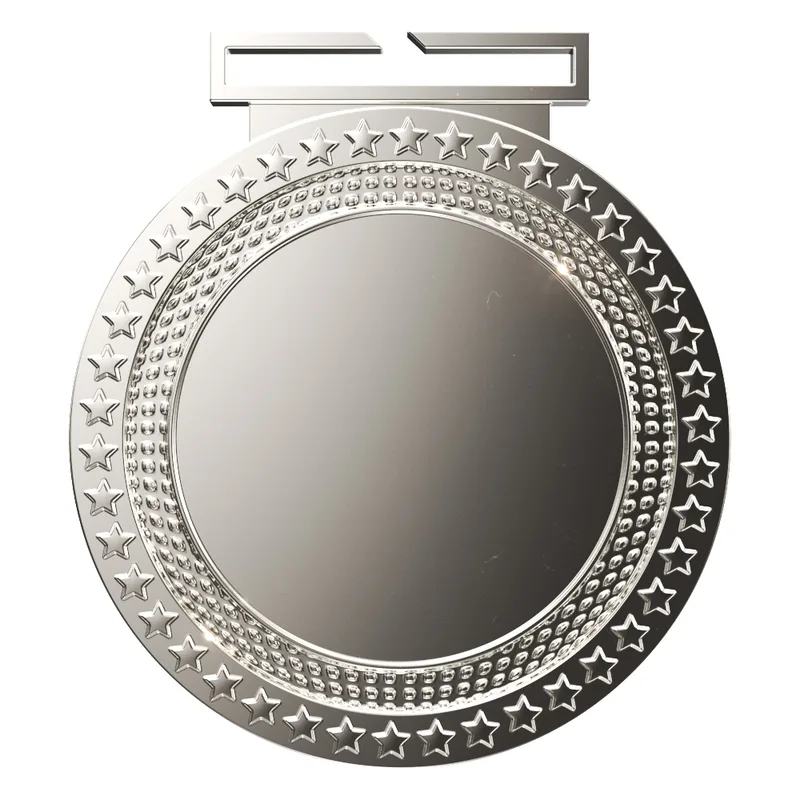 Dual Plated 5K Medallions 3" view 2