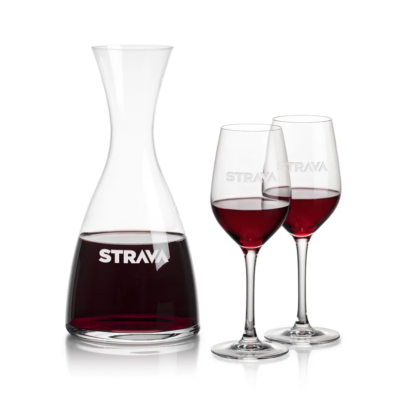 Carafe & 2 Wine