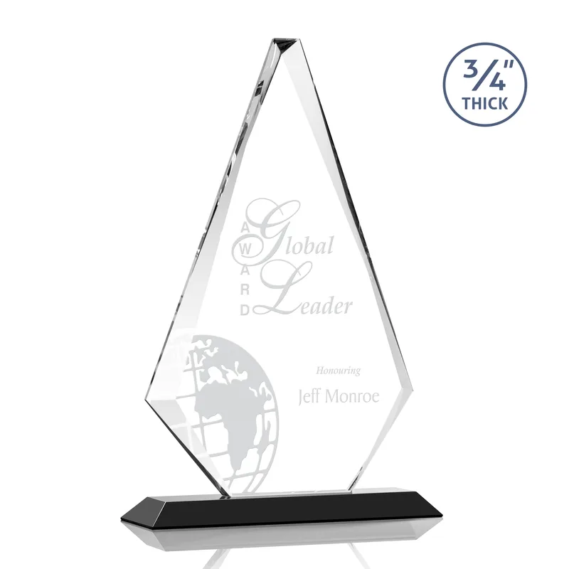 Deep Etch, Standard base, Black, 10" x 15.25"